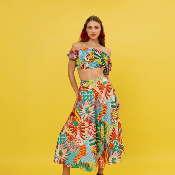 Mirella Skirt (Sunset jungle)