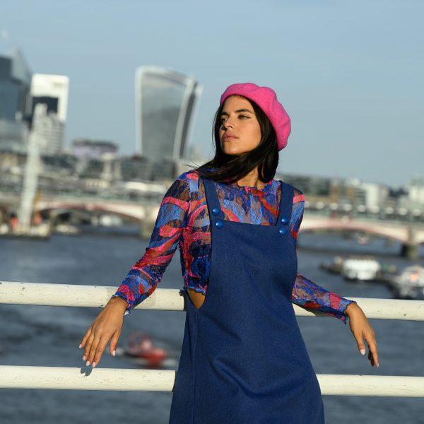 Carmela Dungarees Skirt