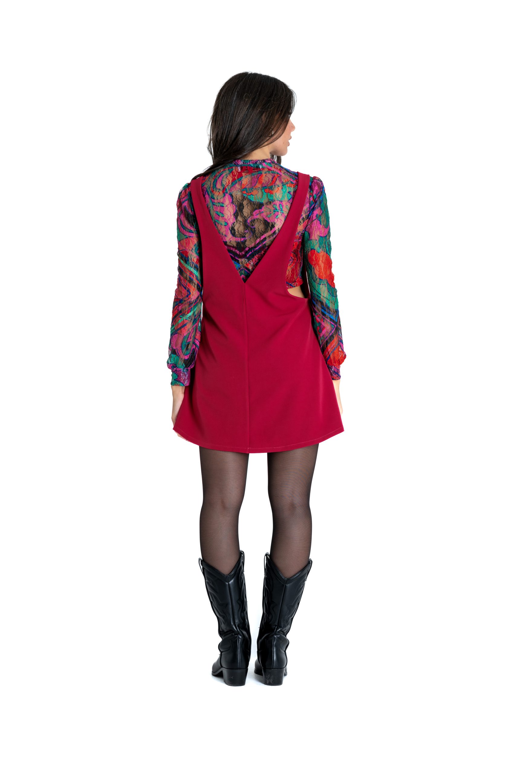 Loren Dungarees Skirt - Image 5