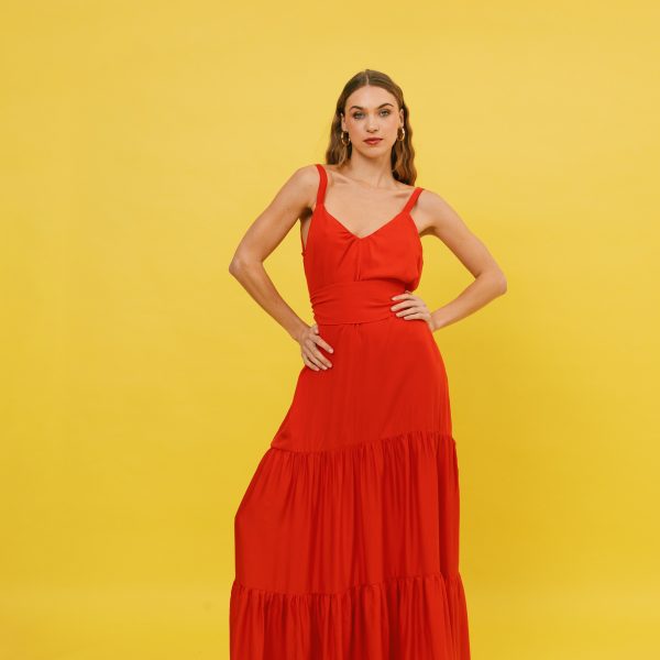 Lora Dress (Red)
