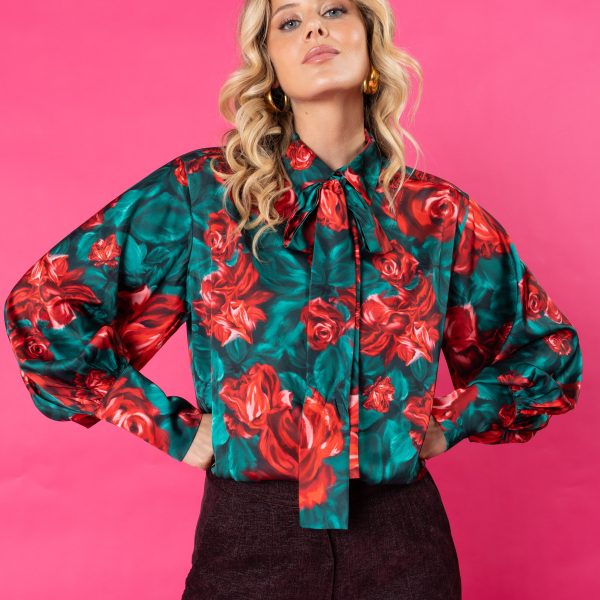 Gloria Shirt Forbidden Rose